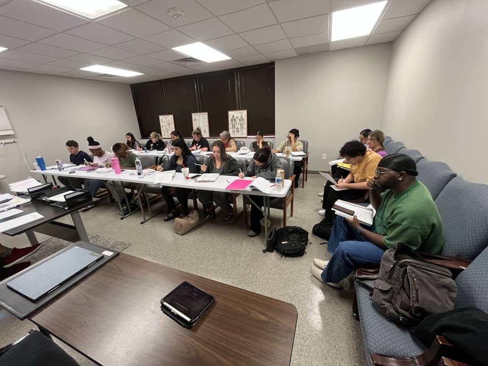 primaMED classroom outfitted with X-ray training tools and monitors